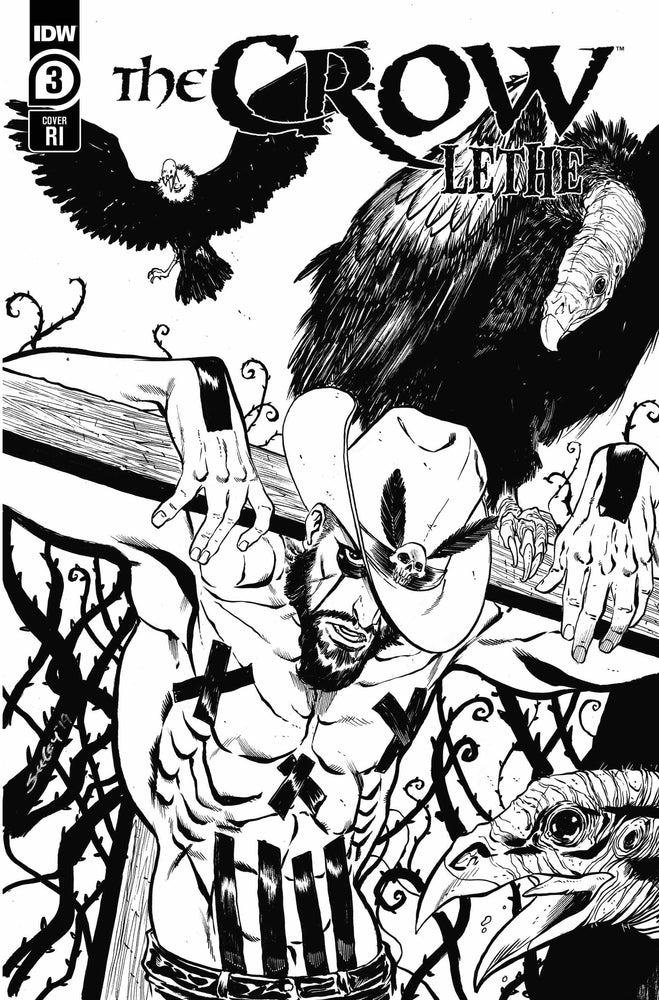 Crow Lethe #3 (Of 3) 1:10 Tim Seeley Variant (08/05/2020) IDW (ONLINE ORDER ONLY)