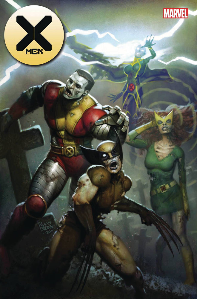 X-Men #10 B Ryan Brown Marvel Zombies Variant Emp (07/29/2020) Marvel (ONLINE ORDER ONLY)