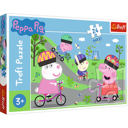 Trefl Maxi Peppa Pig's Active Day 24 Piece Puzzle (ONLINE ORDER ONLY)