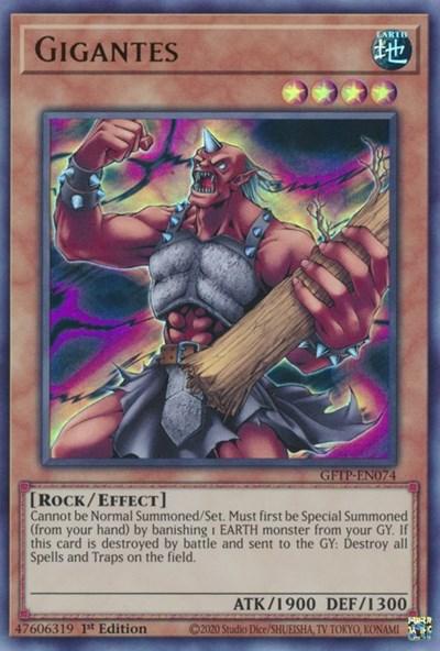 Gigantes [GFTP-EN074] Ultra Rare (ONLINE ORDER ONLY)