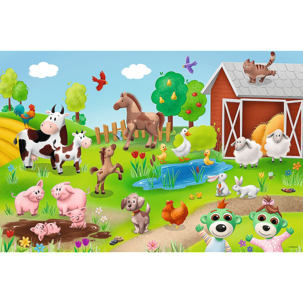 Trefl Babies and the Bear Babies & Animals 24 Maxi Kids Puzzle (ONLINE ORDER ONLY)
