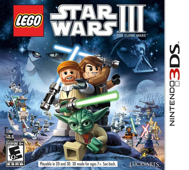 LEGO Star Wars III: The Clone Wars (Nintendo 3DS) (ONLINE ORDER ONLY)