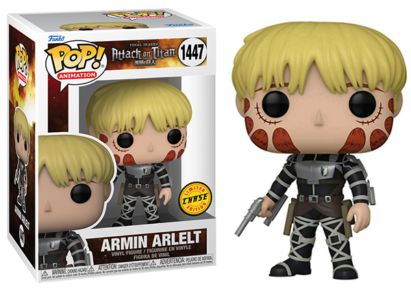 Armin Arlelt (w/ Marks, Attack on Titan) 1447 **Chase** (Online Order Only)