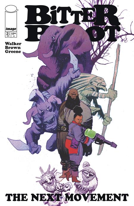 Bitter Root The Next Movement #2 (Of 5) B James Harren Legacy Variant (04/30/2025) Image (ONLINE ORDER ONLY)
