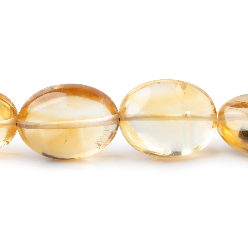 14.5x11-20x16mm Citrine Plain Nugget 17 inch 25 Beads AA (ONLINE ORDER ONLY)