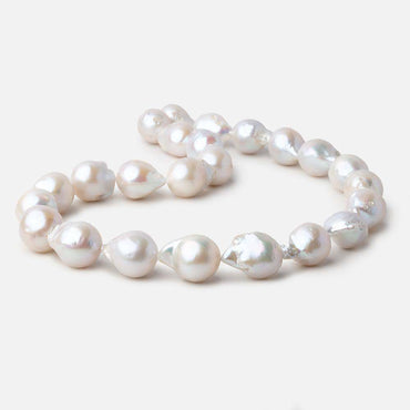 14.5x12-19x15mm Off White Ultra Baroque Freshwater Pearls 16 inch 24 pcs (ONLINE ORDER ONLY)