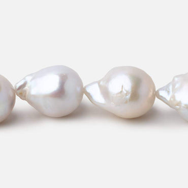 14.5x12-19x15mm Off White Ultra Baroque Freshwater Pearls 16 inch 24 pcs (ONLINE ORDER ONLY)