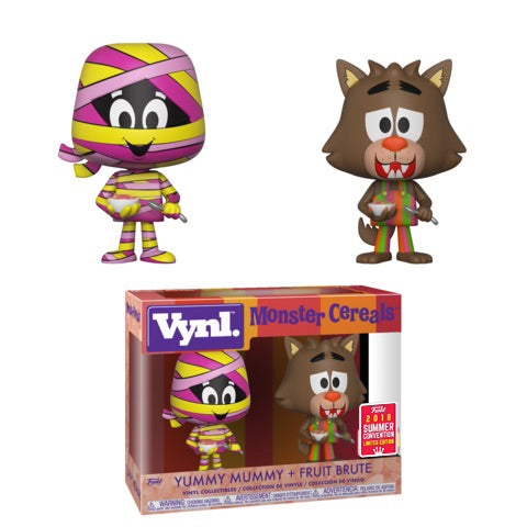 Funko Vynl. Yummy Mummy & Fruit Brute  - 2018 Summer Convention Exclusive (Online Order Only)