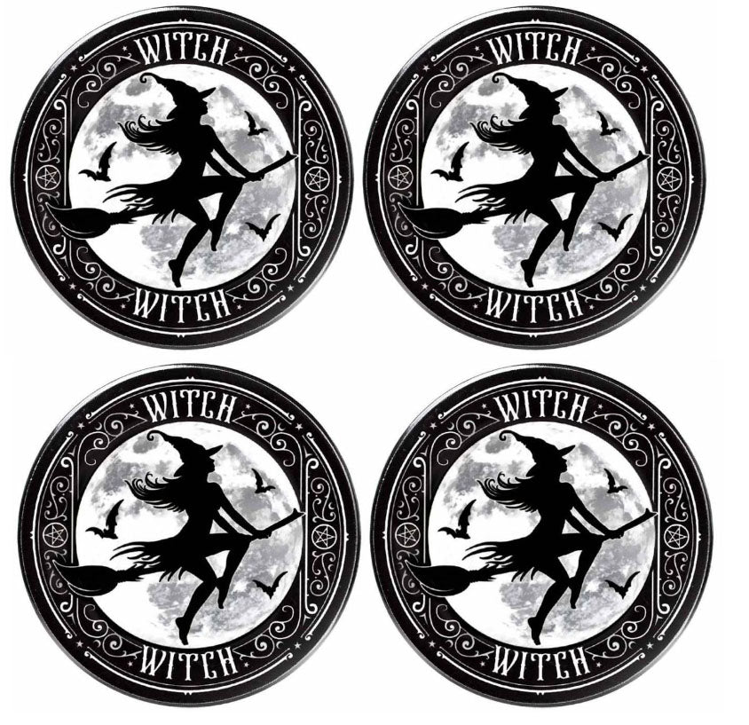 Witch Coaster Set (ONLINE ORDER ONLY)