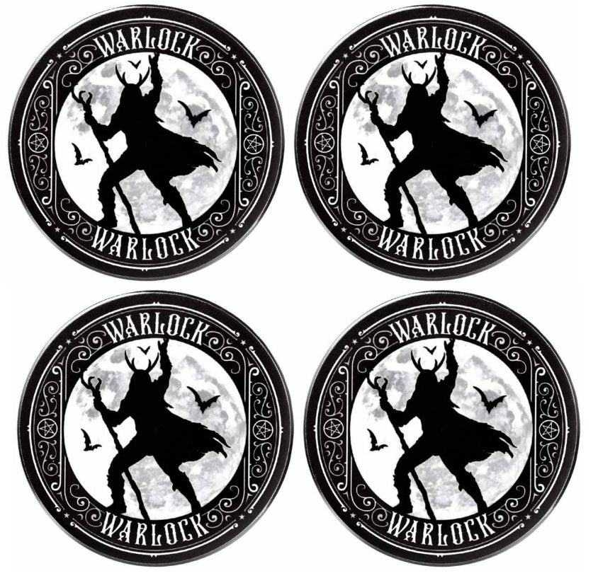 Warlock Coaster Set (ONLINE ORDER ONLY)
