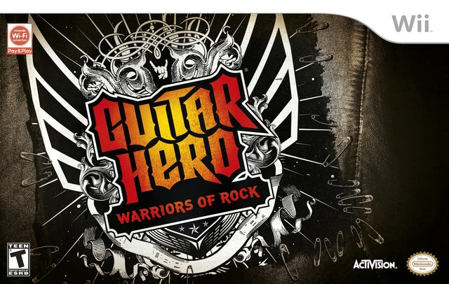 Guitar Hero: Warriors Of Rock Guitar Bundle (Wii) (Online Order Only)