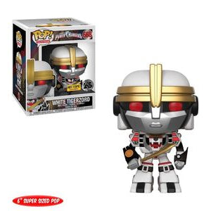 Funko POP! Power Rangers - White Tigerzord 6-Inch Vinyl Figure #668 Hot Topic Exclusive [READ DESCRIPTION] (ONLINE ORDER ONLY)