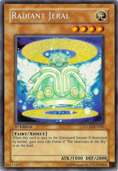 Radiant Jeral [STON-EN066] Secret Rare (ONLINE ORDER ONLY)
