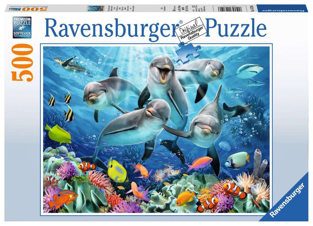 Puzzle: Dolphins in the Coral Reef (ONLINE ORDER ONLY)