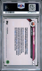 Graded 2024 Topps Now Lamine Yamal/Travis Scott #1 FC Barcelona Soccer Card PSA 10 Gem Mint