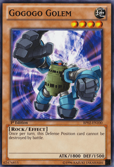 Gogogo Golem [BP02-EN100] Common (ONLINE ORDER ONLY)
