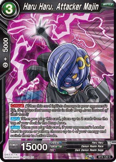 Haru Haru, Attacker Majin (Reprint) (BT3-120) [Battle Evolution Booster] (ONLINE ORDER ONLY)
