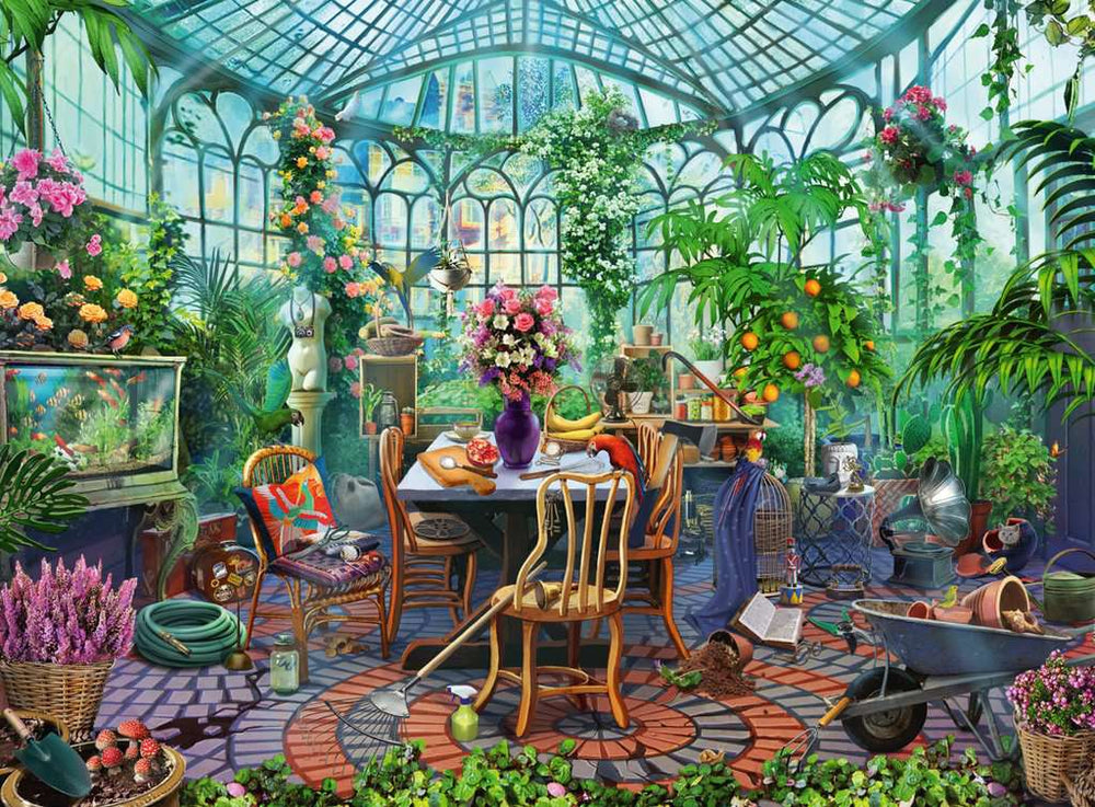 Puzzle: Greenhouse Morning (ONLINE ORDER ONLY)