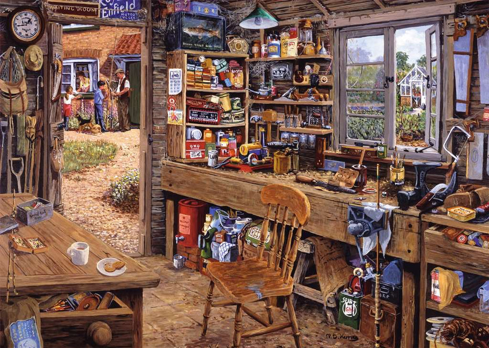 Puzzle: Large Format - Dad's Shed (ONLINE ORDER ONLY)