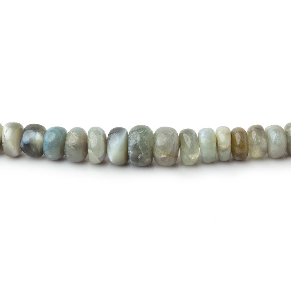 3-5mm Cat's Eye Chrysoberyl Plain Rondelle Beads 18 inch 250 pieces (ONLINE ORDER ONLY)