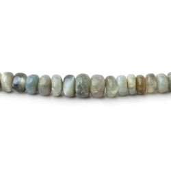 3-5mm Cat's Eye Chrysoberyl Plain Rondelle Beads 18 inch 250 pieces (ONLINE ORDER ONLY)