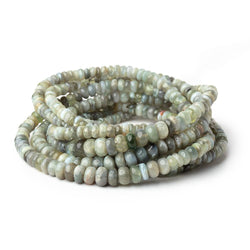 3-5mm Cat's Eye Chrysoberyl Plain Rondelle Beads 18 inch 250 pieces (ONLINE ORDER ONLY)