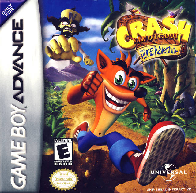 Crash Bandicoot: The Huge Adventure (Gameboy Advance) (ONLINE ORDER ONLY)