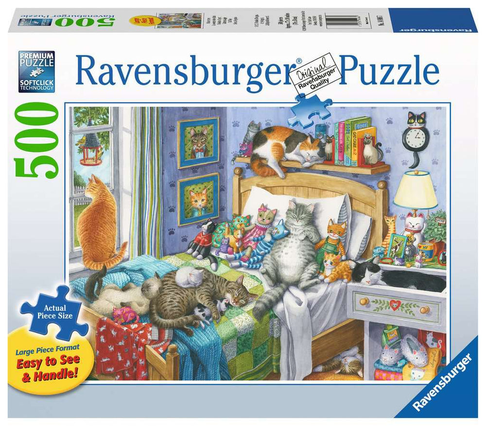 Puzzle: Large Format - Cat Nap (ONLINE ORDER ONLY)