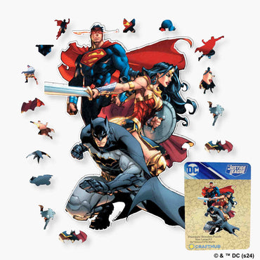 Justice League United Wooden Jigsaw Puzzle (Online Order Only)