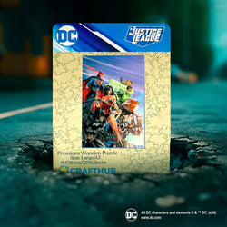 Justice League Hero Alliance Wooden Jigsaw Puzzle (Online Order Only)