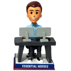 Essential Hero Bobbleheads - Male (ONLINE ORDER ONLY)