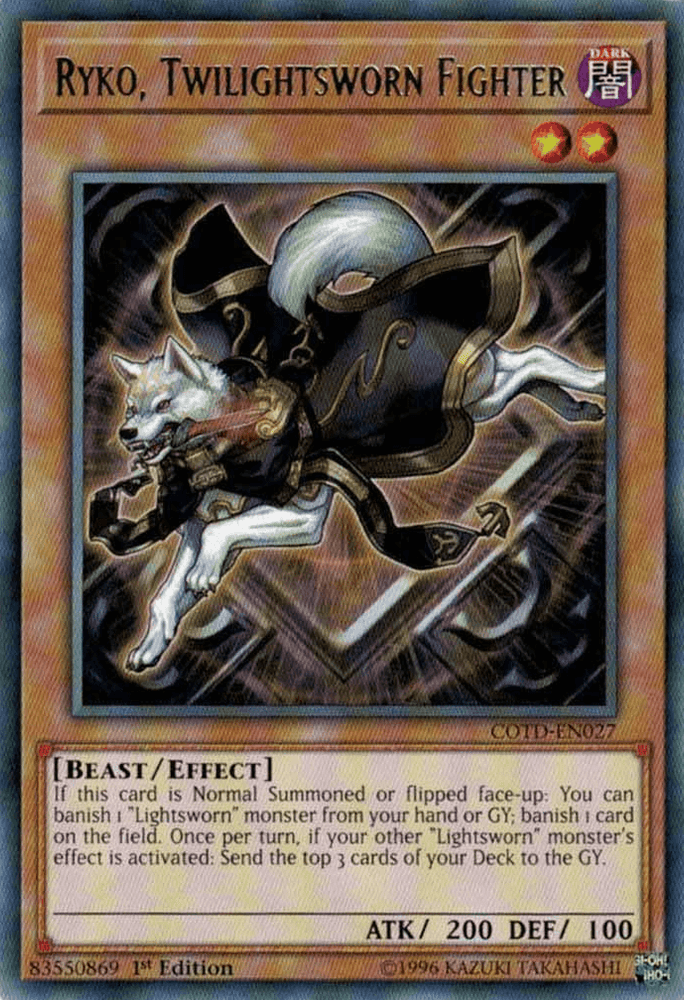 Ryko, Twilightsworn Fighter [COTD-EN027] Rare (ONLINE ORDER ONLY)