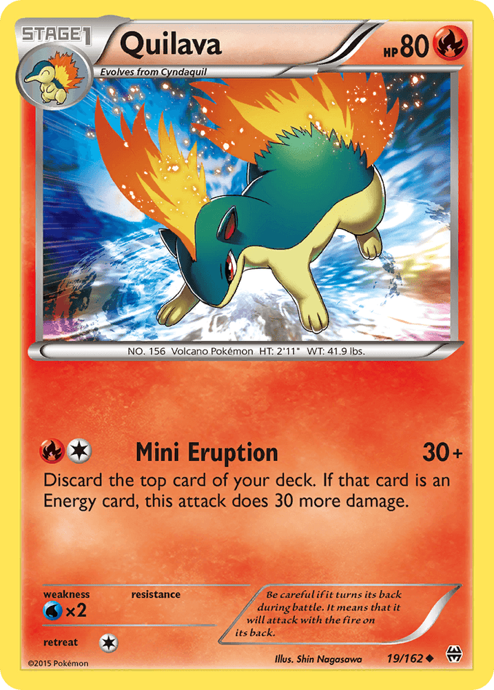 Quilava (19/162) [XY: BREAKthrough] (Online Only)