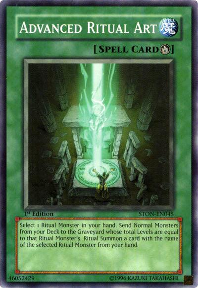 Advanced Ritual Art [STON-EN045] Common (ONLINE ORDER ONLY)