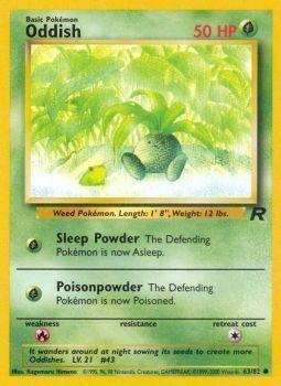 Oddish (63/82) [Team Rocket Unlimited] (Online Only)