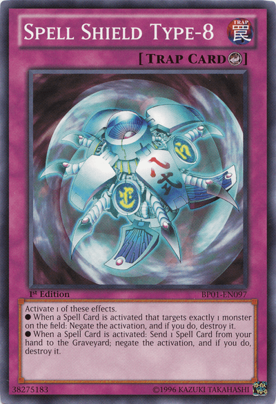 Spell Shield Type-8 [BP01-EN097] Common (ONLINE ORDER ONLY)