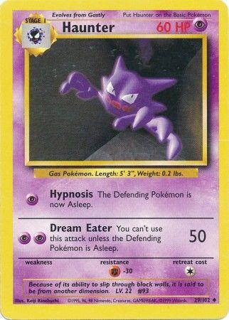 Haunter (29/102) [Base Set Unlimited] (Online Only)