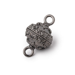14mm Circular Design Magnetic Clasp 1 piece (ONLINE ORDER ONLY)