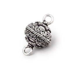 14mm Circular Design Magnetic Clasp 1 piece (ONLINE ORDER ONLY)