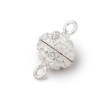 14mm Circular Design Magnetic Clasp 1 piece (ONLINE ORDER ONLY)