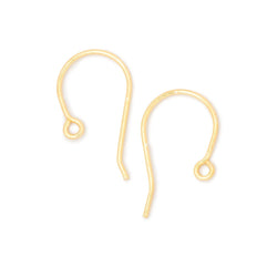 14mm French Hook Ear Wire 10 pieces (ONLINE ORDER ONLY)