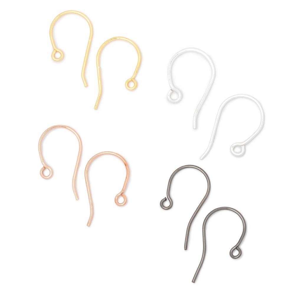 14mm French Hook Ear Wire 10 pieces (ONLINE ORDER ONLY)