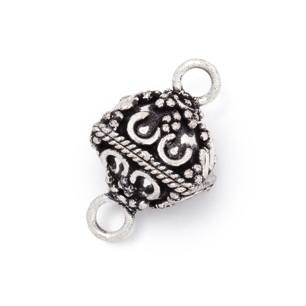 14mm Moroccan Design Bipyramid Magnetic Clasp 1 piece (ONLINE ORDER ONLY)