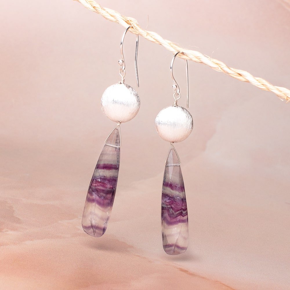 14mm Silver Plated Copper Brushed Coin Beads Set of 4 pieces (ONLINE ORDER ONLY)