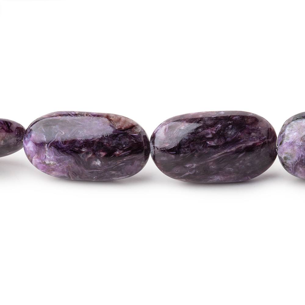14x10-23x12mm Charoite Plain Nugget Beads 18 inch 23 pieces (ONLINE ORDER ONLY)