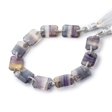 14x10mm Fluorite Double Drilled Rectangle Beads 7 inch 11 pieces (ONLINE ORDER ONLY)