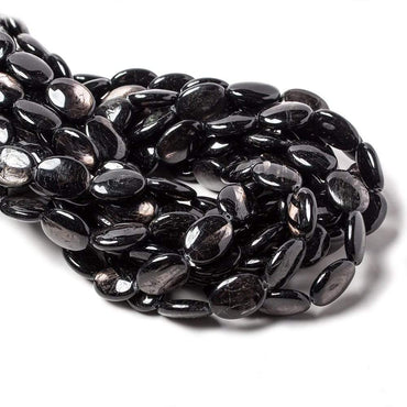 12x16mm Hypersthene plain oval beads 16 inch 25 pieces (ONLINE ORDER ONLY)