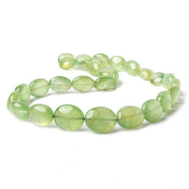 14x10x6-21x17x9mm Prehnite plain ovals 18.25 inch 27 beads AA (ONLINE ORDER ONLY)