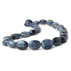 14x11-20x16mm Pietersite straight drilled plain oval beads 16 inch 24 pieces AAA (ONLINE ORDER ONLY)