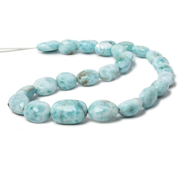 14x11-23x15mm Larimar plain nugget beads 18 inch 29 pieces AAA Grade (ONLINE ORDER ONLY)